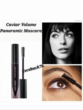 🌺Laura Mercier Caviar Volume Panoramic Mascara Glossy Black